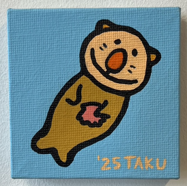 浮かぶラッコ